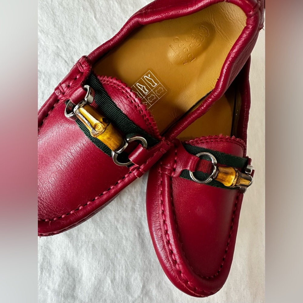 Children’s Red Gucci Loafers
